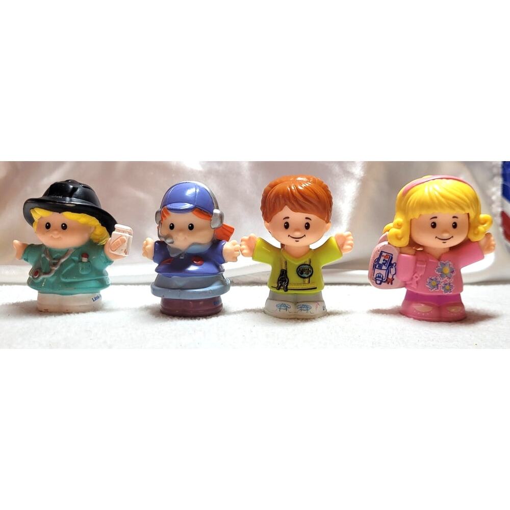Fisher Price Little People Sonya Paramedic Paula Pilot Emily Bus Driver Emma